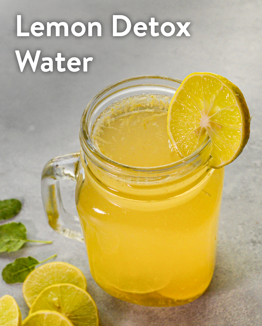 Water and lemon on sale detox