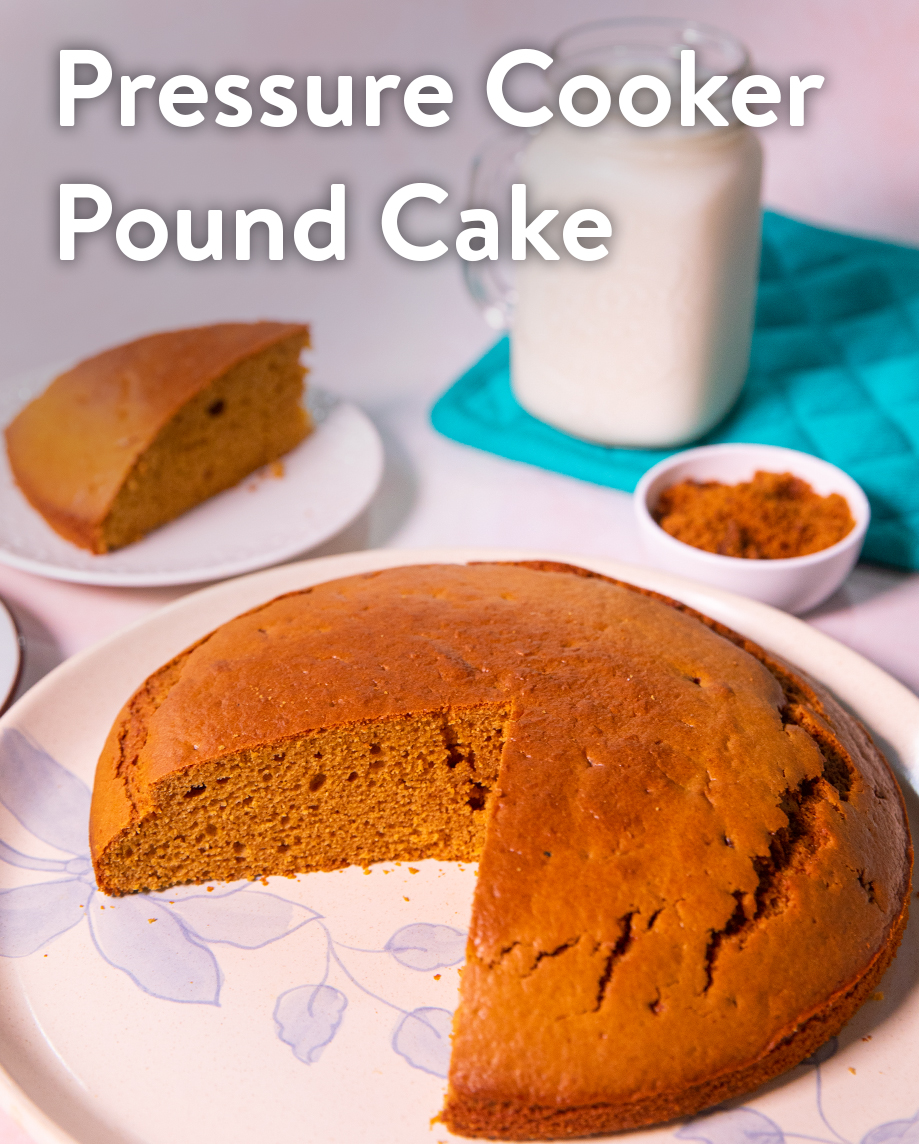 Pressure Cooker Pound Cake