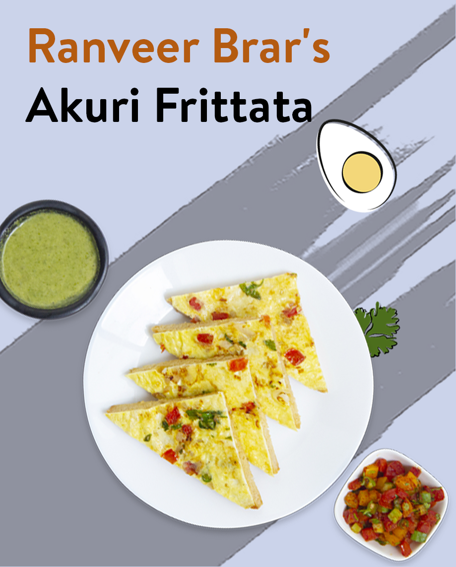 Healthy Ranveer Brars Akuri Egg Frittata Recipe By Eat Fit With Step By Step Guided Instructions